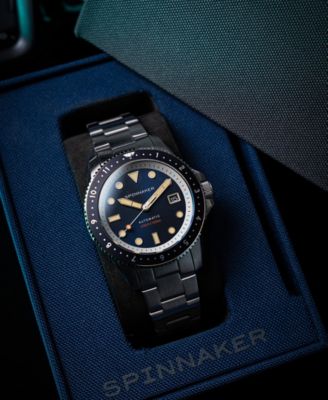 Men's Croft Pioneer Automatic Solid Stainless Steel Bracelet Watch, 42mm