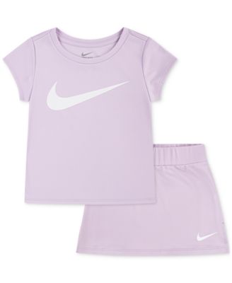 Nike - Toddler Girls Short-Sleeve T-Shirt & Scooter Skort, 2 Piece Set