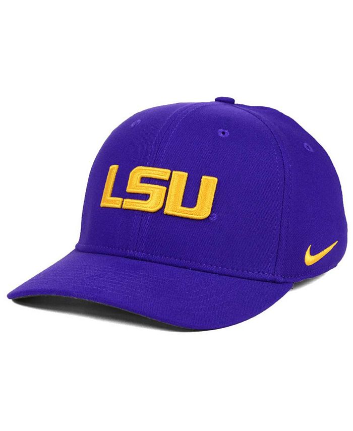 Men's Nike White LSU Tigers Futura Heritage86 Adjustable Hat