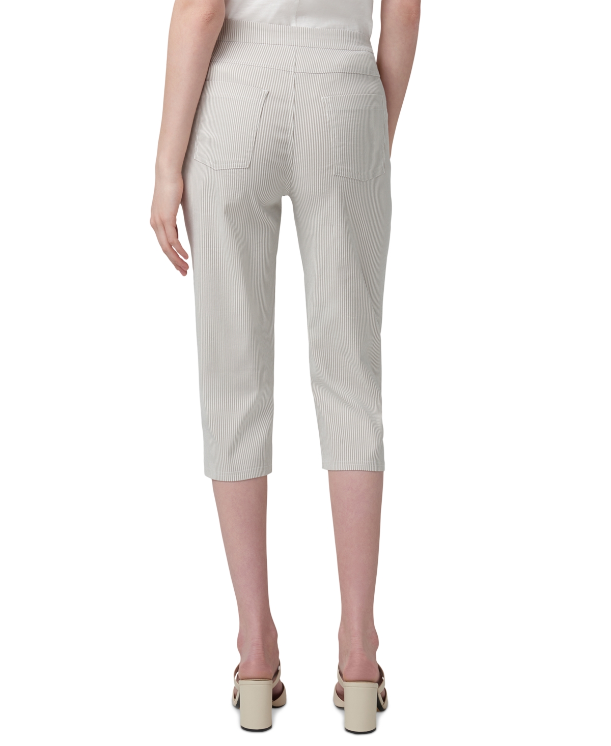Hue Women's Spring Stripe Pedal Pusher Pants