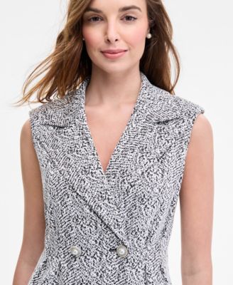 Women's Abstract Jaquard Knit Dress