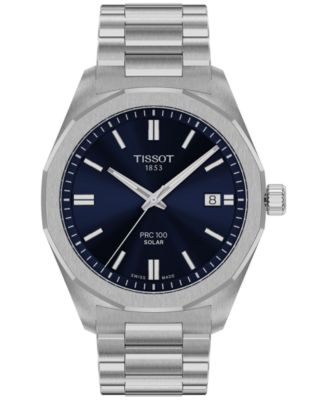 Tissot PRC100ソーラー Tissot Men's Swiss PRC 100 Solar Quartz Stainless Steel