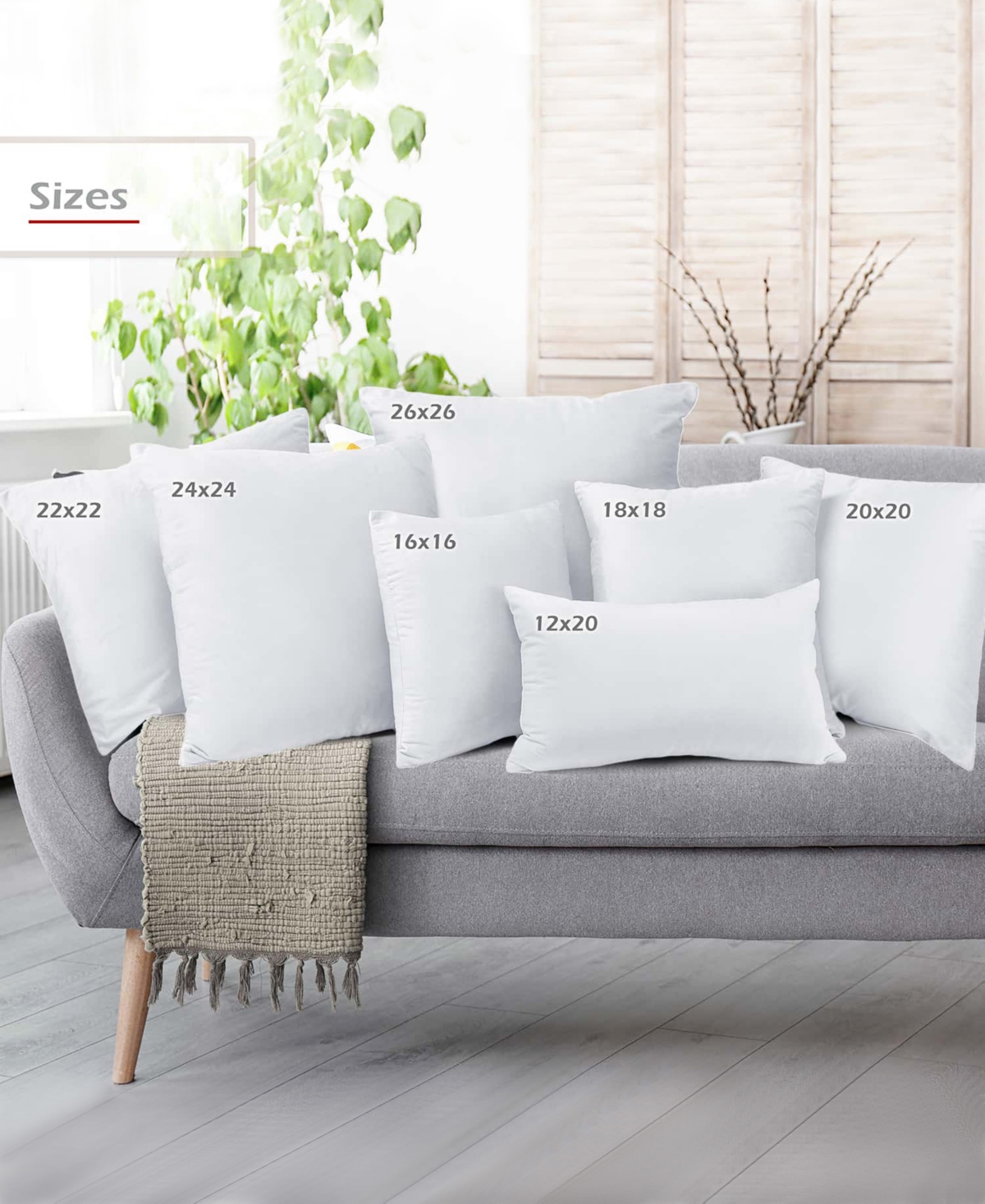 Nestl Elegant Velvet Removeable Cover 2-pack Decorative Pillows, 12" X 20" In White