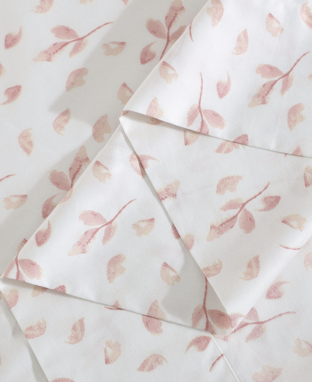 Calvin Klein Falling Petals Sheet Set In Falling Petals Pink