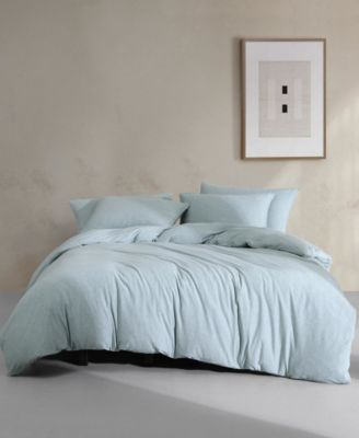 CLOSEOUT! Melange Jersey 3 Piece Comforter Set, King