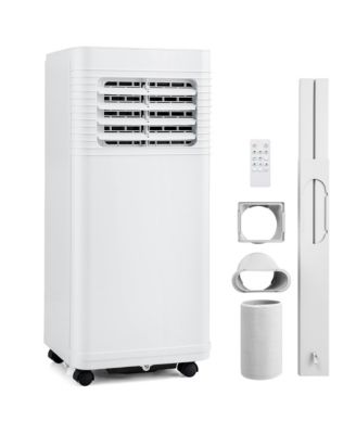 8000 BTU Portable Air Conditioner 3-in-1 AC Unit w/ Dehumidifier & Fan Sleep Mode & 24H Timer