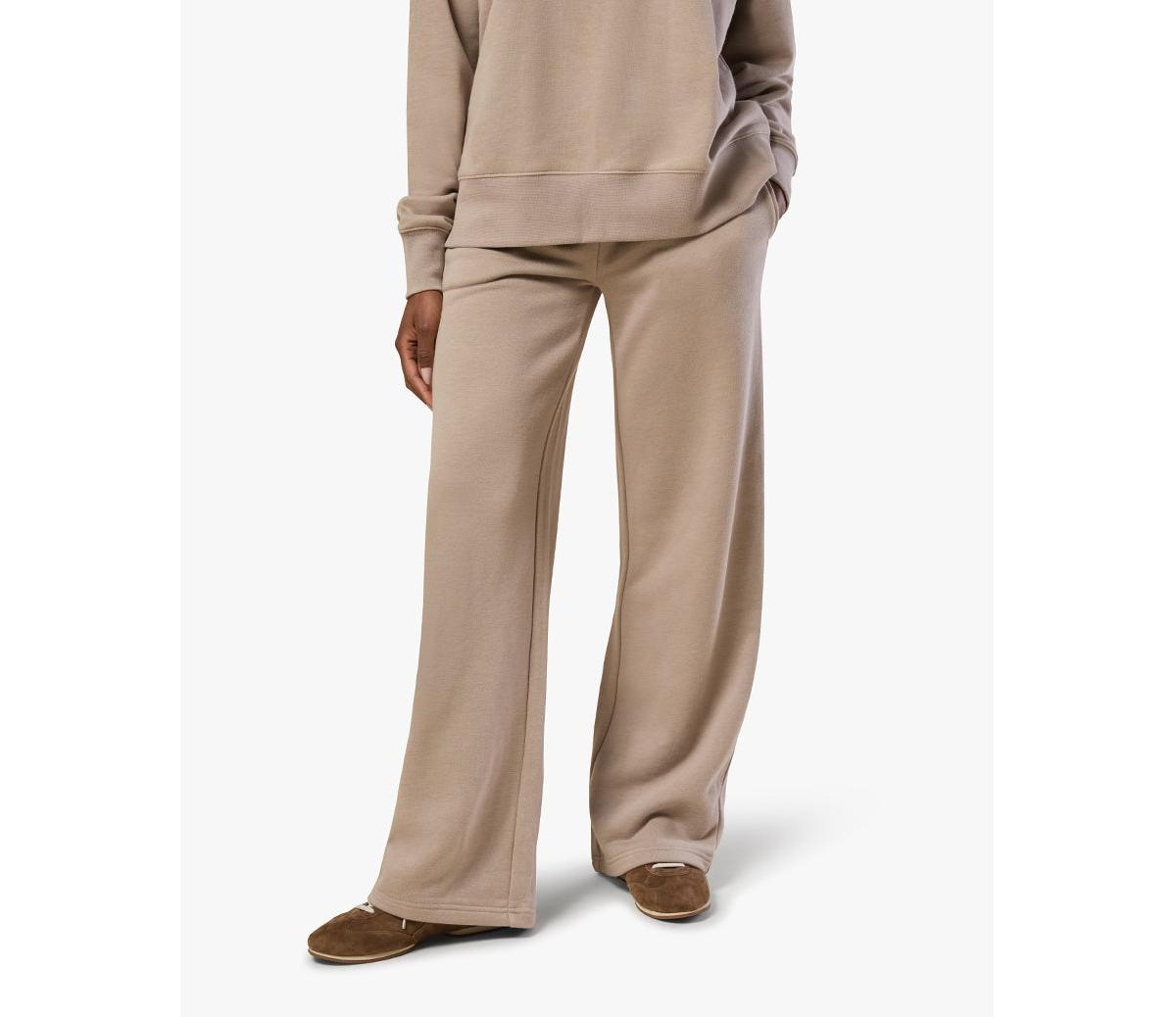 Women's Straight Leg Sweatpants - Cashmere