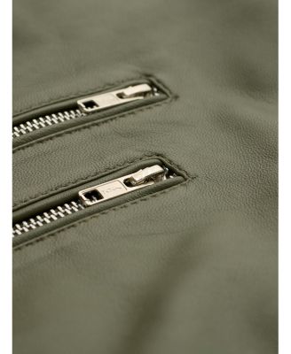 Women's Stylish Classic Leather Biker Jacket