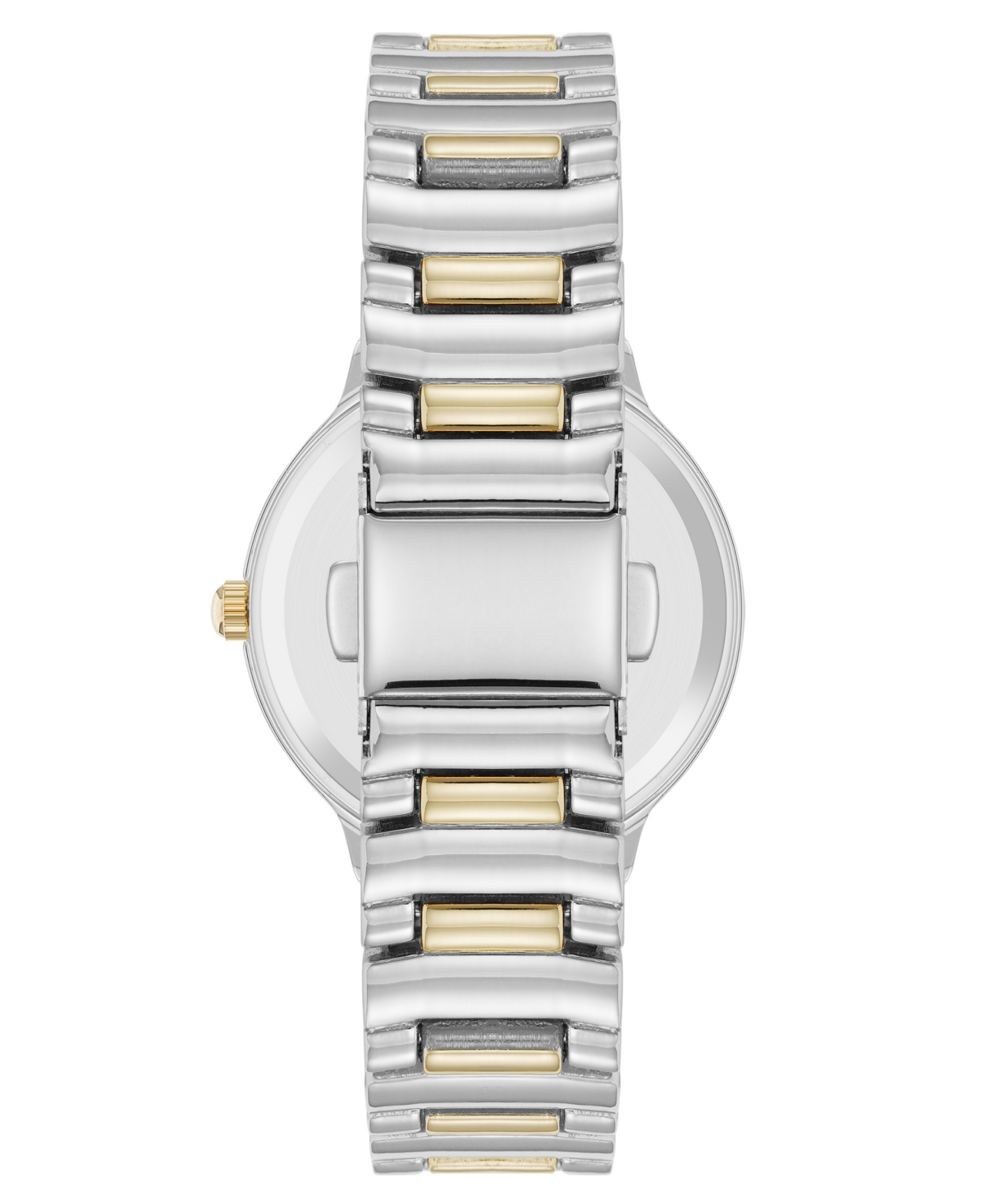 Shop Anne Klein Women's Quartz Essential Round Two-tone Metal Alloy And Pink Dial Watch, 32mm In Pink,silver-tone,gold-tone