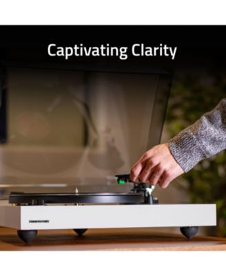 RT81+ Turntable with VM95E Cartridge, Anti-Resonant Platter, Acrylic Mat, Phono Preamp, Isolation Feet, Wood Plinth