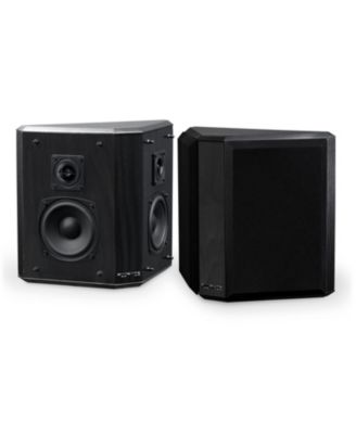 Elite High Definition 2-Way Bipolar Surround Speakers for Wide Dispersion Surround Sound