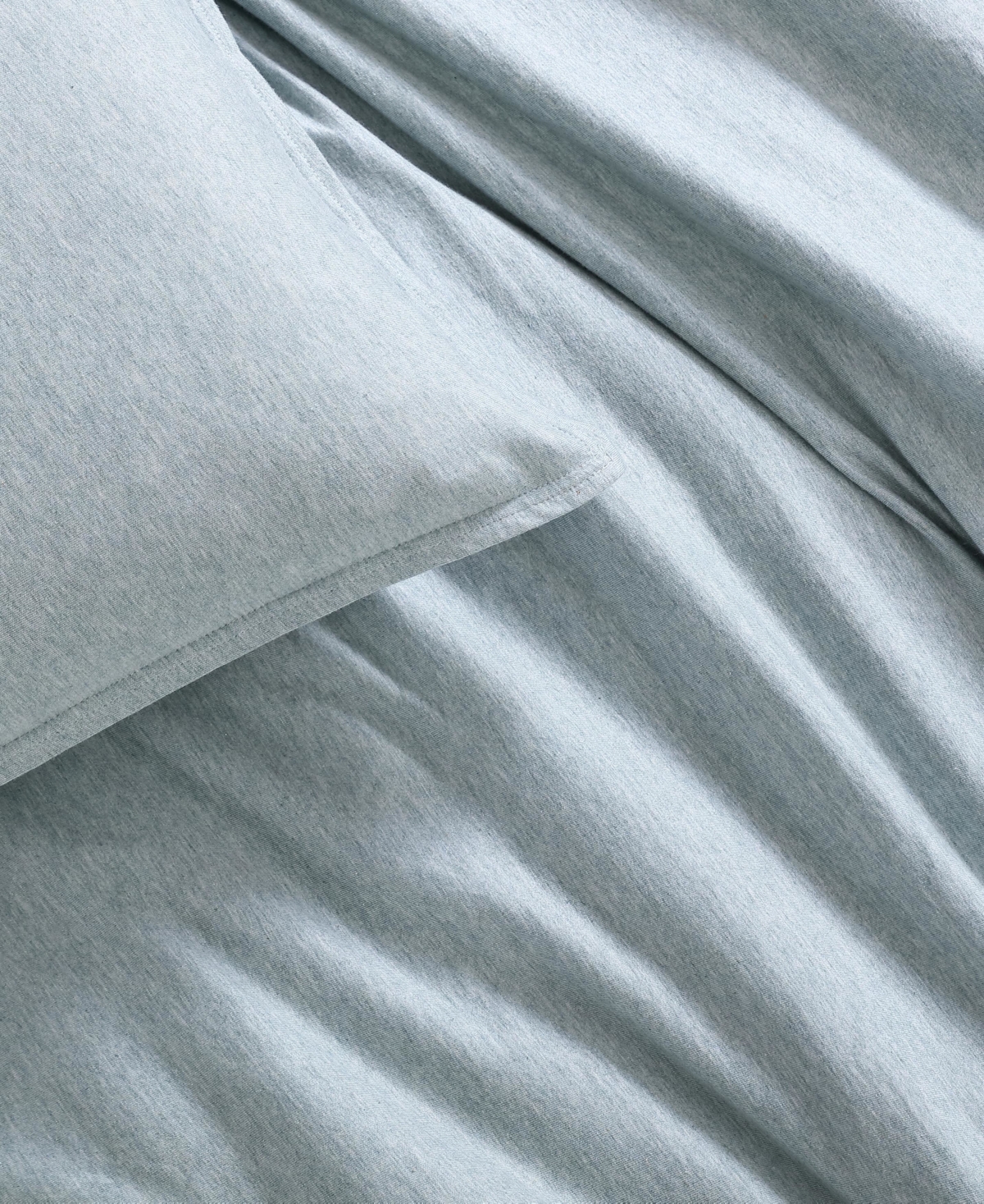 Calvin Klein Modern Cotton Melange 3-pc. Duvet Cover Set, Twin In Blue