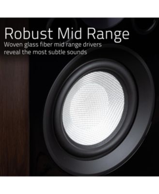 Reference High Performance 2-Way Bookshelf and Surround Speakers for a 2-Channel Stereo or Home Theater System