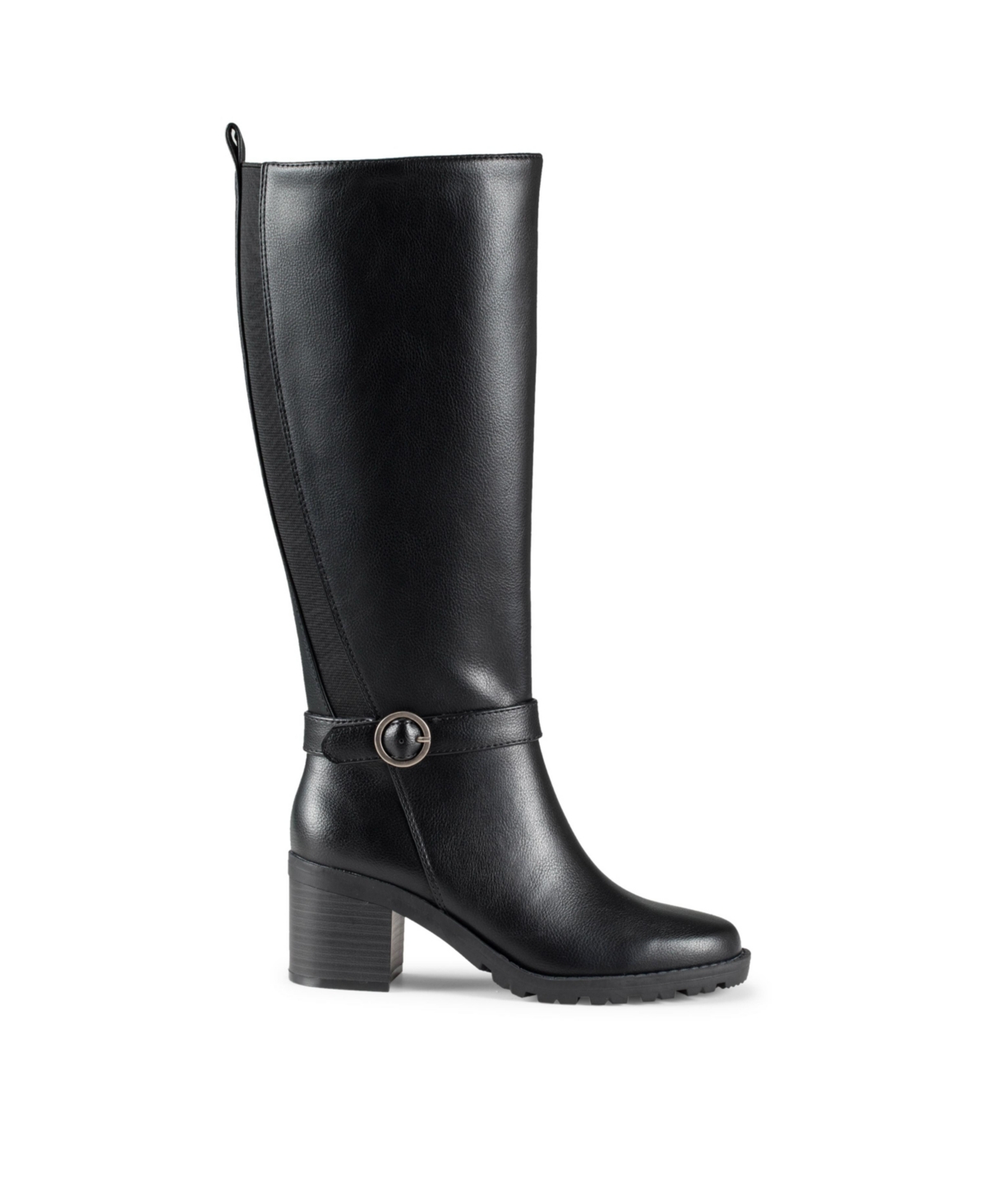 Shop Baretraps Women's Dylia Round Toe Tall Boots In Black