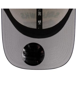 Men's Cream/ College Navy Seattle Seahawks 2025 NFL Draft 39THIRTY Flex Hat