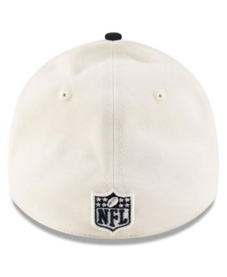 Men's Cream/Navy Houston Texans 2025 NFL Draft 39THIRTY Flex Hat