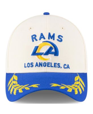 Men's Cream/Royal Los Angeles Rams 2025 NFL Draft 39THIRTY Flex Hat