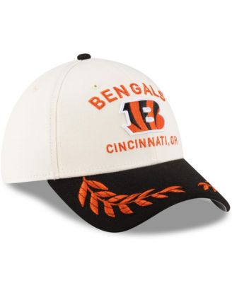 Men's Cream/Black Cincinnati Bengals 2025 NFL Draft 39THIRTY Flex Hat