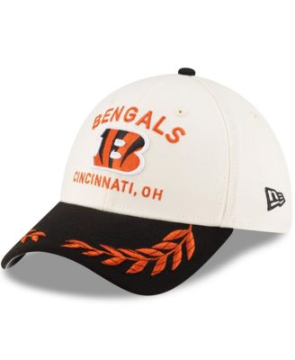 New Era - Men's Cream/Black Cincinnati Bengals 2025 NFL Draft 39THIRTY Flex Hat