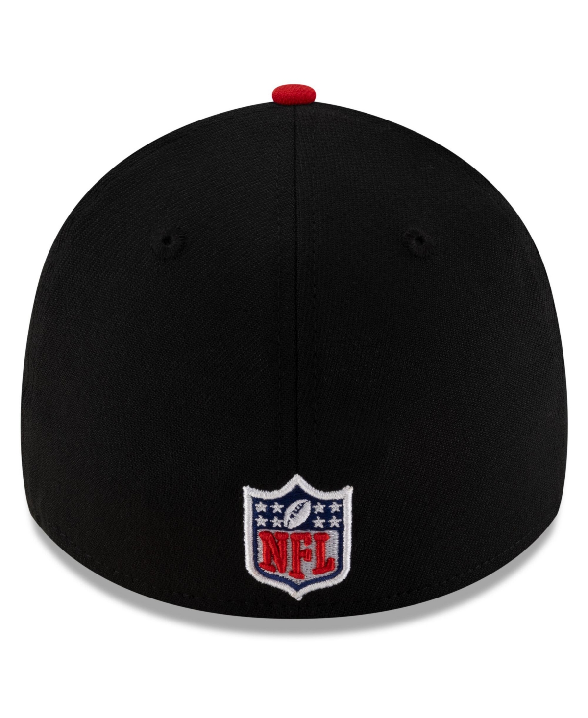Shop New Era Men's Black/ Red Tampa Bay Buccaneers 2025 Nfl Draft 39thirty Flex Hat In Black,red