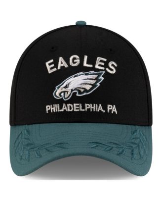 Men's Black/Green Philadelphia Eagles 2025 NFL Draft 39THIRTY Flex Hat