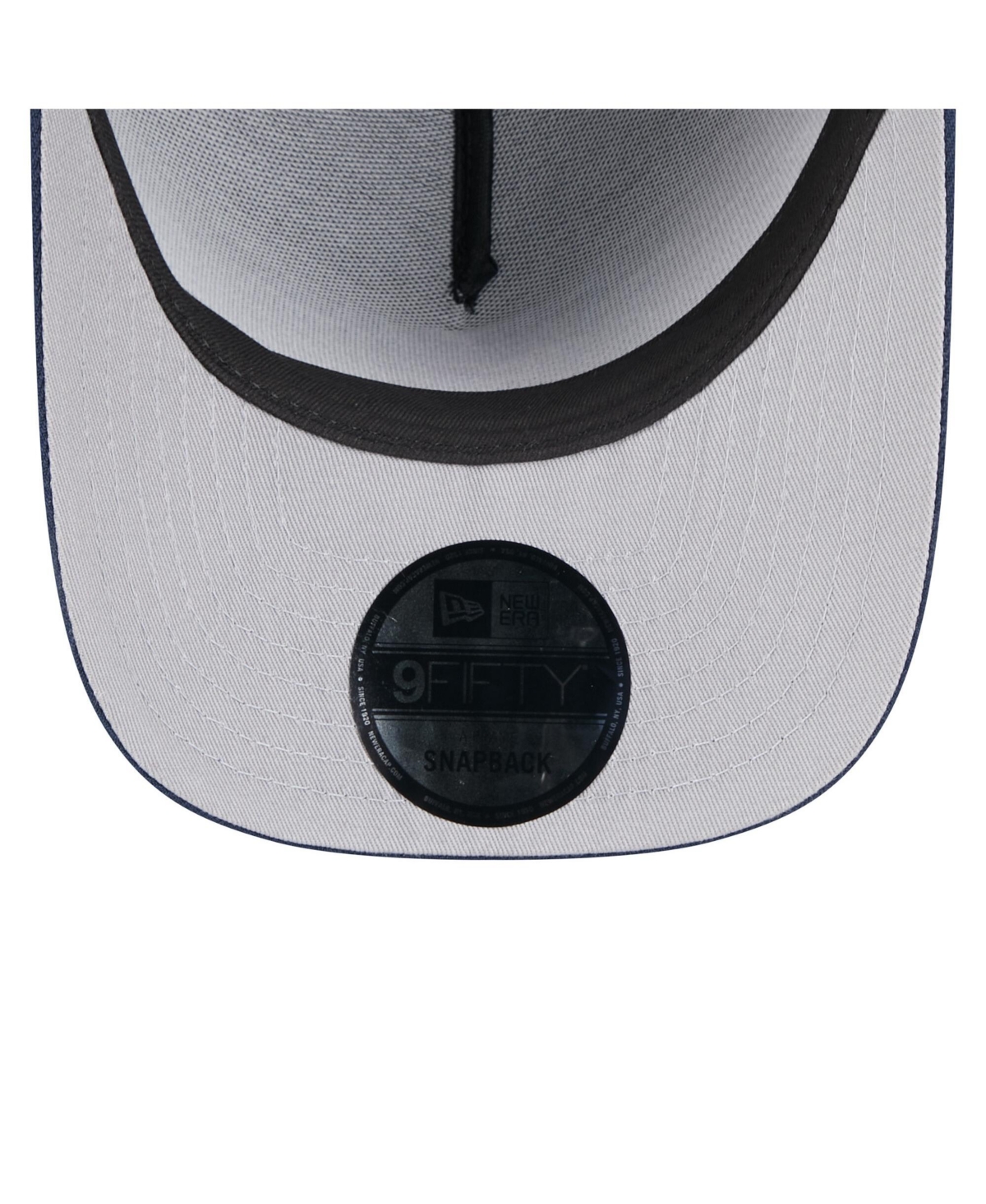 New Era Men's Black/Navy Tennessee Titans 2025 Nfl Draft A-Frame 9FIFTY Snapback Hat