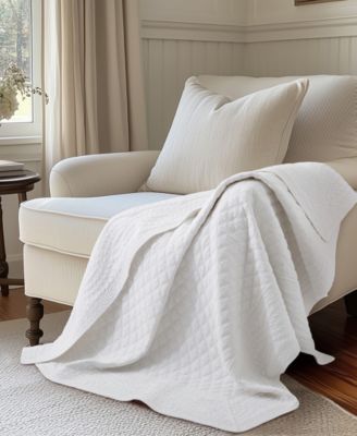 Ballou Enzyme Washed Quilted Throw, 50" x 60"