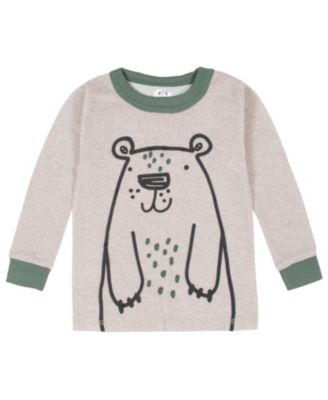 Baby Boys Snug Fit Cotton Pajama Set, 4-Piece