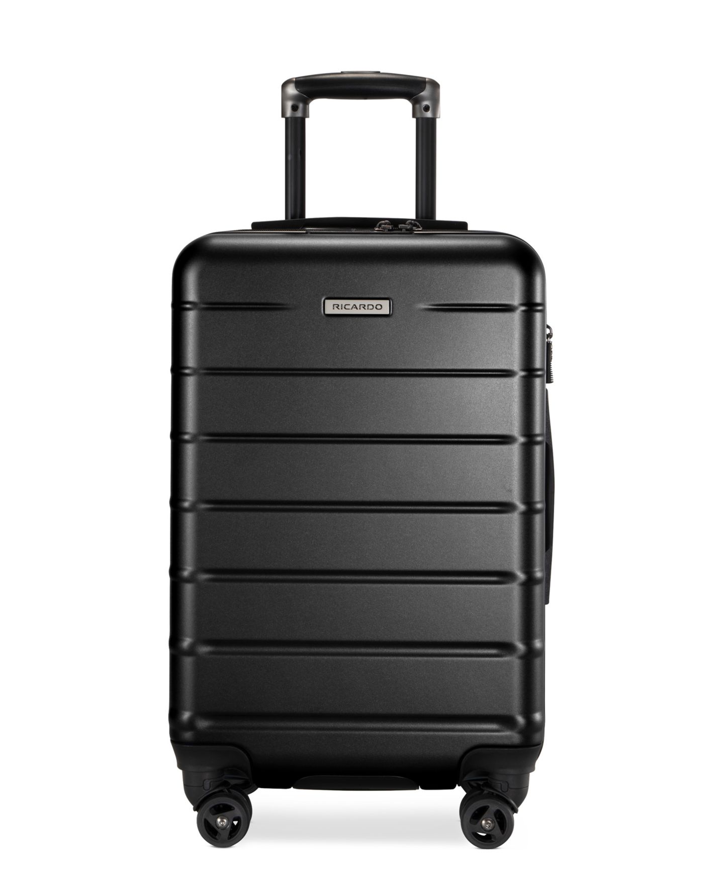 Чемодан Ricardo Cambria Hardside Carry-On Spinner, цвет: Чёрный жемчужный — фото 1