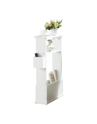 29-Inch Tall Wood Zeke Narrow Side Table