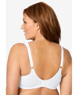 Women's Full Coverage Lace Overlay Bra