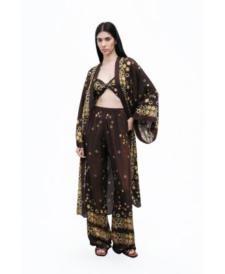 Women's Accessory Detailed Crop Top