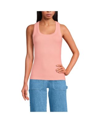 Women's Drapey Rib Fitted Tank Top