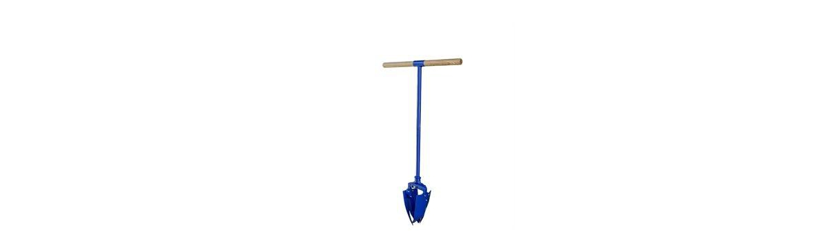 28-601 Dirt Auger - Adjustable Diametermeter - Blue