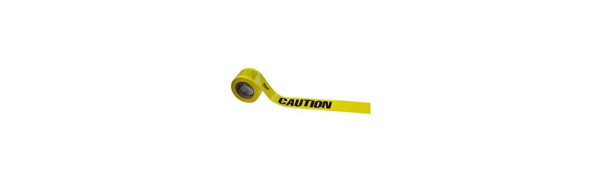 84-245 Caution Tape - Yellow 1000 Foot X 3-inch - Bright Yellow