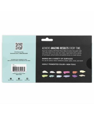 Professional Heavy Body Acrylics: Pastel - 12ct