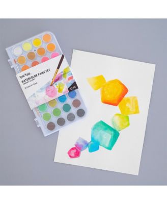 Essential Watercolor Paint Set: Vibrant Colors