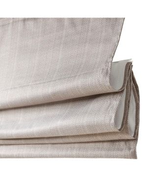 Basketweave Room Darkening Cordless Roman Shade, Single Panel for Bedroom, Thermal Insulated Window Blind Treatment for Living Room, Width 35 length 64 inches, Taupe Window Panel