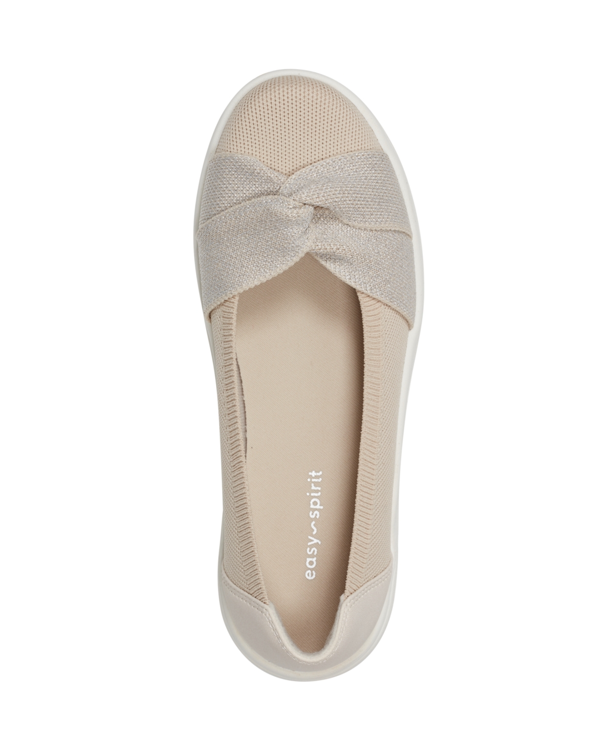 EASY SPIRIT WOMEN'S HEIDY KNIT SLIP-ON FLATS 