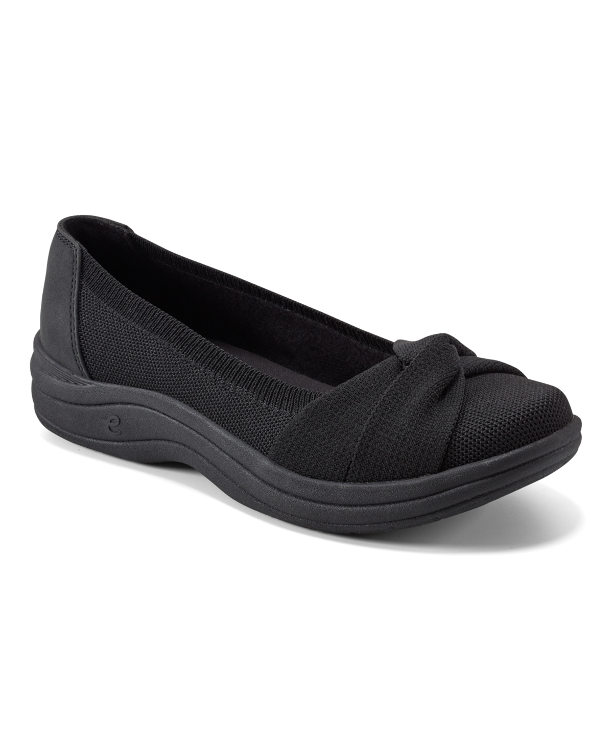 EASY SPIRIT WOMEN'S HEIDY KNIT SLIP-ON FLATS 