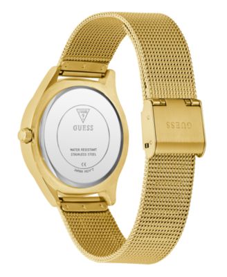 Women’s Analog Gold-Tone Mesh Watch, 34mm