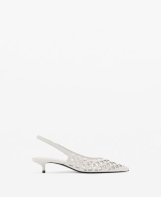 Women's Die-Cut Kitten Shoes