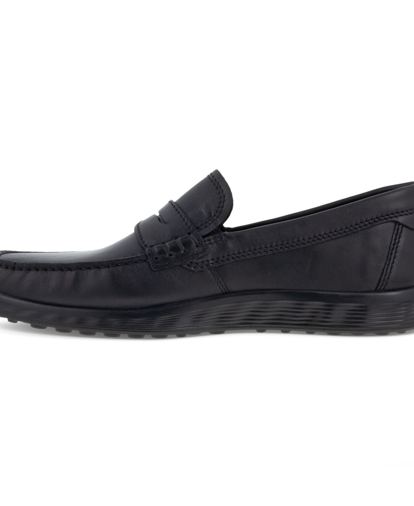 Мужские туфли Ecco Lite Moc Penny, цвет: Чёрный — фото 3