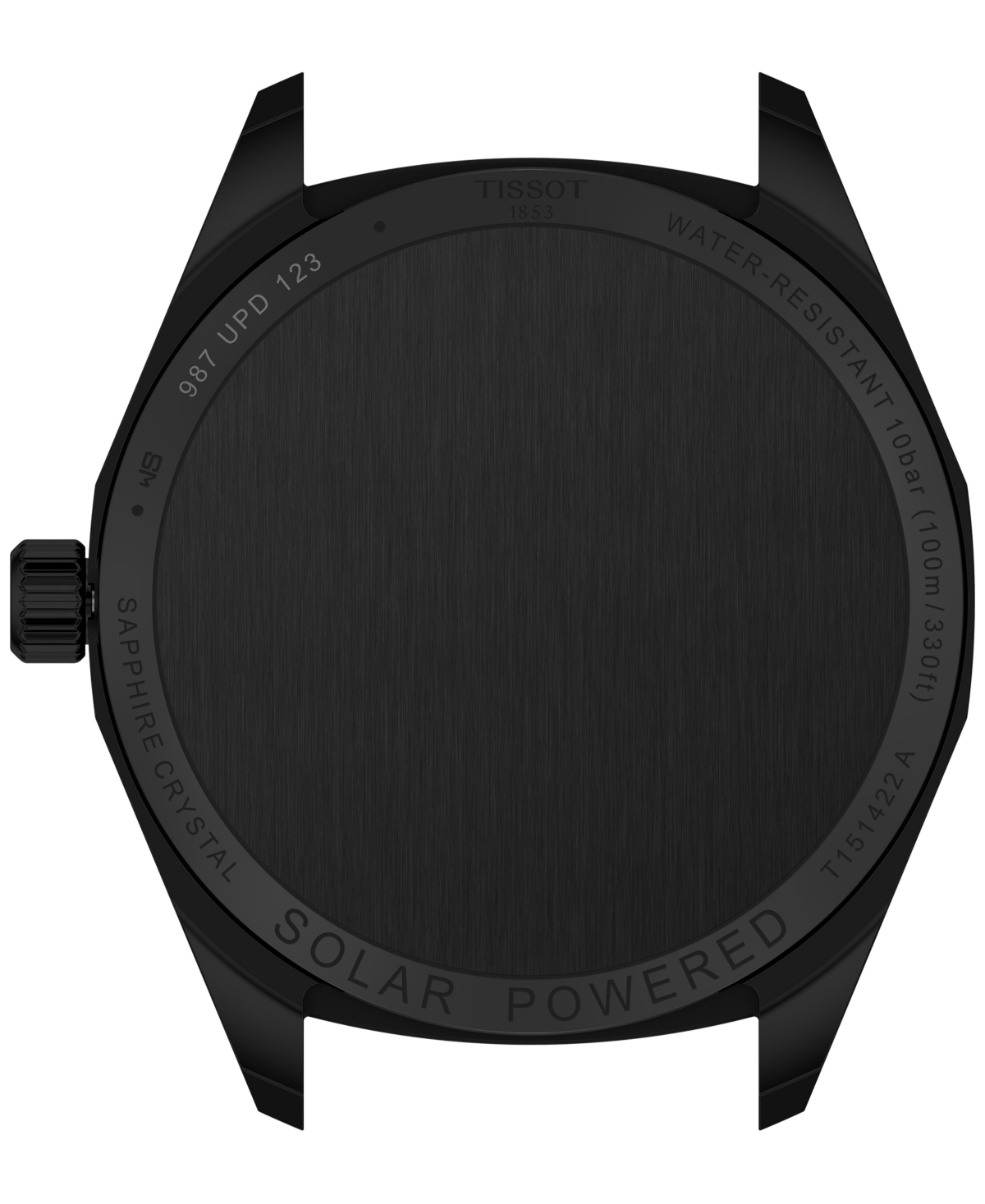 Tissot Men's Swiss Prc 100 Solar Quartz Black Leather Strap Watch 39mm In Leath.,black 20,18