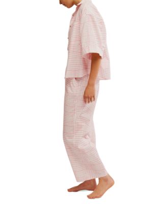 Women's Summer Sleeper Cotton Short-Sleeve Pajama Set