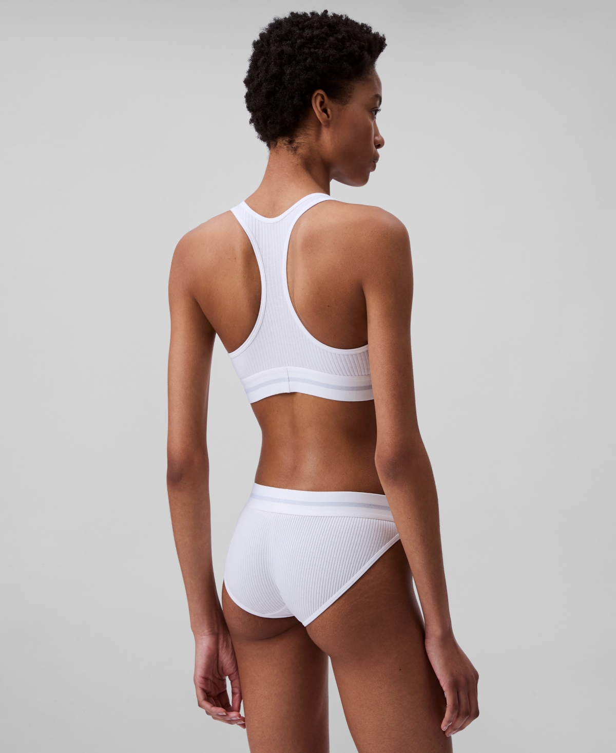 Calvin Klein Women's Ribbed Bikini Underwear Qf8022
