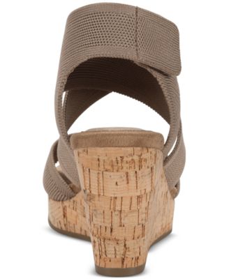 Women's Sicilyy Wedge High Heel Sandals, Exclusively at Macy's