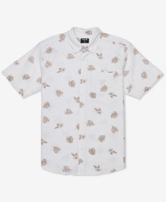 Men's Oao Stretch Print Short Sleeve Shirt