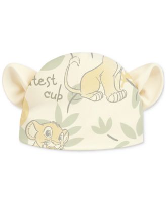 Baby Boys The Lion King Footed Coverall & Hat, 2 Piece Set  