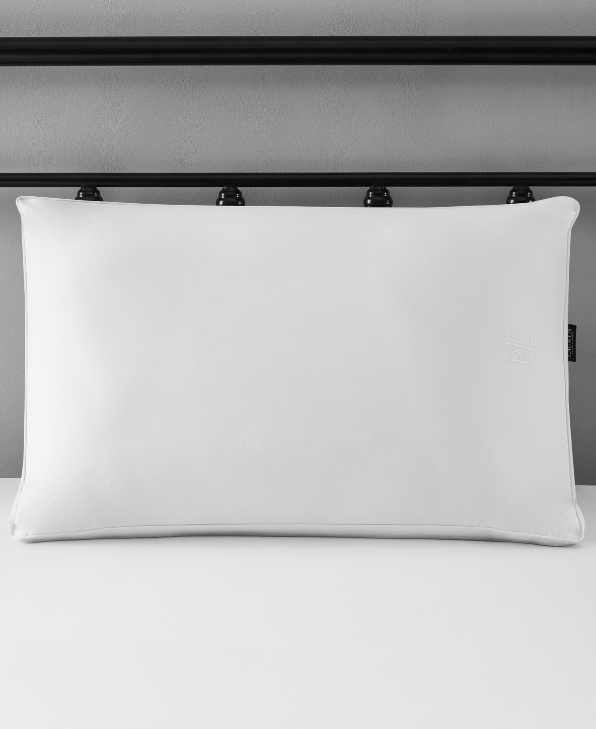 Ralph Lauren Greatloft Never Flat Foam Core Extra-firm Density Down-alternative Pillow, King In White